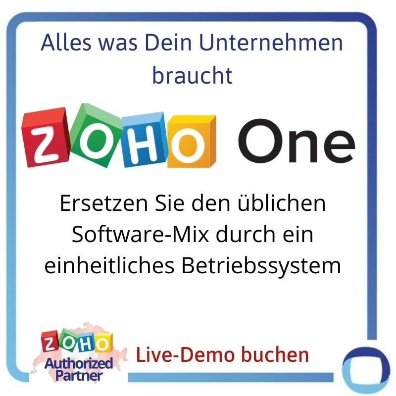 ZOHO One Betriebssystem