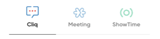 Cliq, Meeting, ShowTime-Logo
